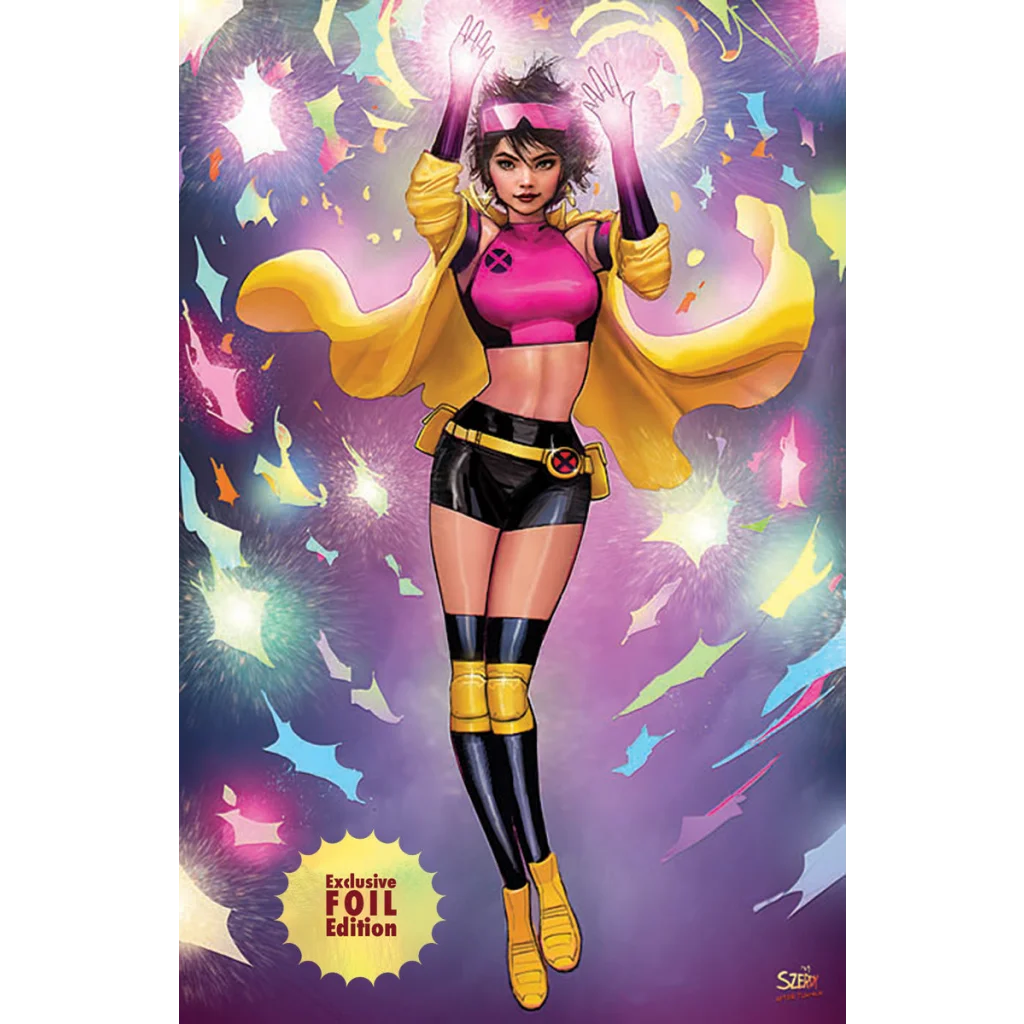Nathan Szerdy exclusive comic cover with vibrant female superhero art for Unknown Comics