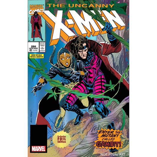 [Foil] Uncanny X-Men #266 Unknown Comics Exclusive Facsimile Edition [New Printing] Var (08/07/2024)