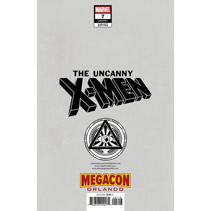 [Foil] Uncanny X-Men #7 Unknown Comics David Nakayama Exclusive Virgin MEGACON 2025 Var (12/11/2024)