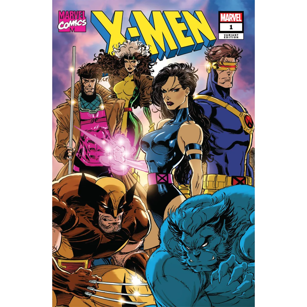 [FOIL] X-Men #1 (1991) Facsimile Unknown Comic Kaare Andrews MEGACON 2025 Exclusive Blue Team Var (02/05/2025)