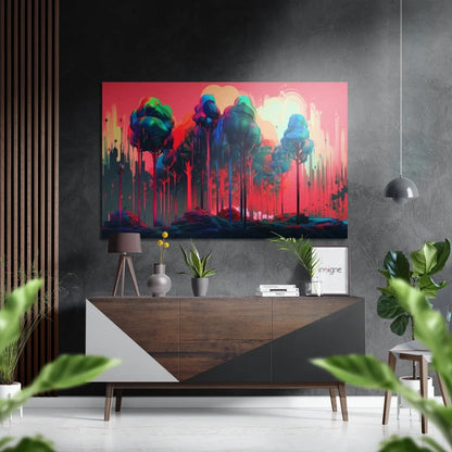 Revolutionary Brushed Aluminium Dibond Wall Art Masterpiece | Insigneart USA | vintageantiquesgifts.com