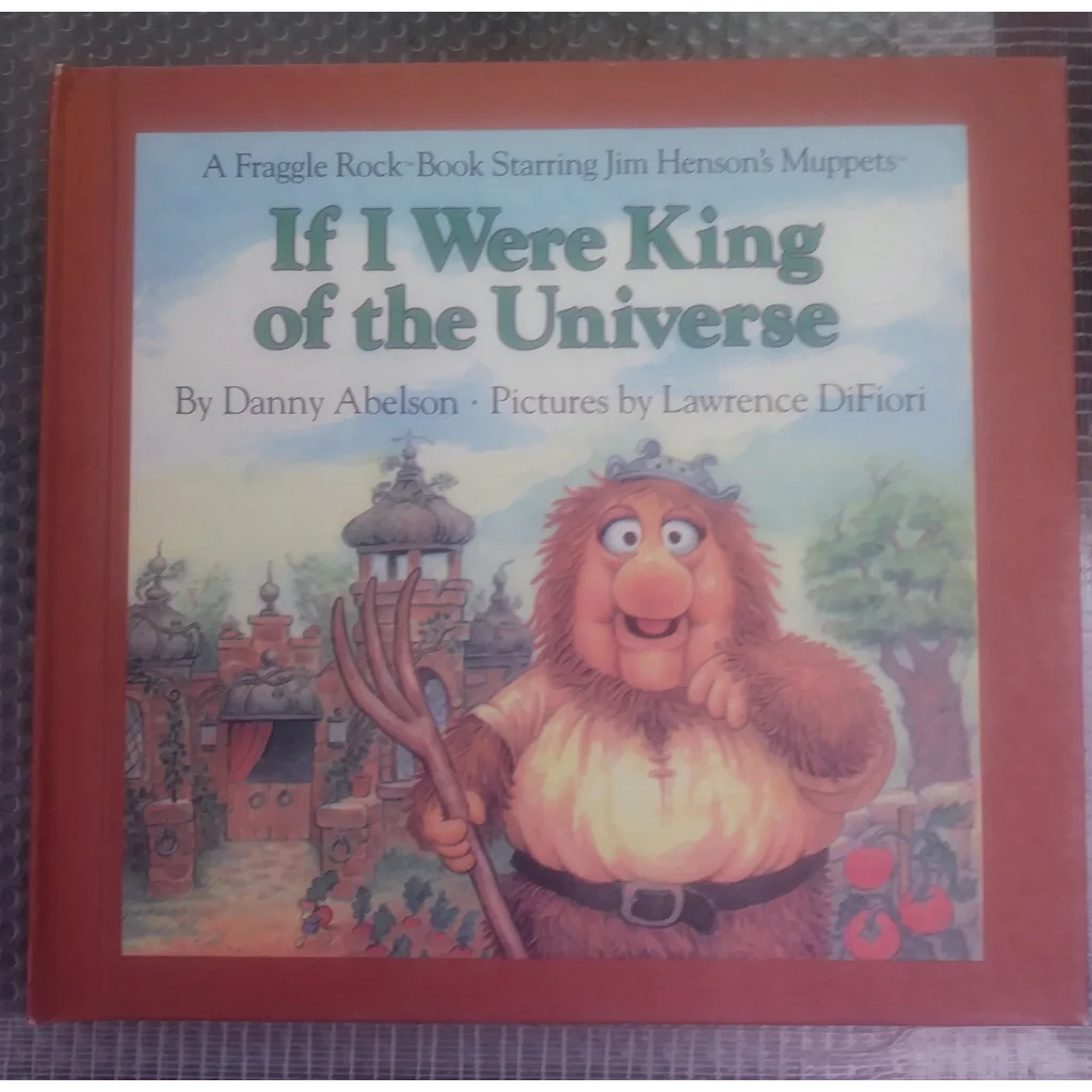 Rare 1984 Fraggle Rock Weekly Reader Books with whimsical world cover
