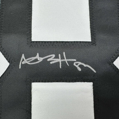 Framed Autographed Antonio Brown 35x39 Pittsburgh Bumble Bee Football Jersey JSA COA | Certified Authentic Signed Memorabilia | vintageantiquesgifts.com
