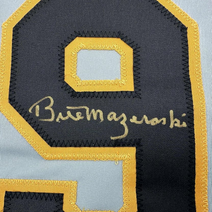 Autographed Number 9 Baseball Jersey with Player Photos in Legendary Collection