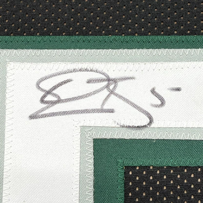 Framed signed Donovan McNabb Eagles jersey gray ink patch JSA COA