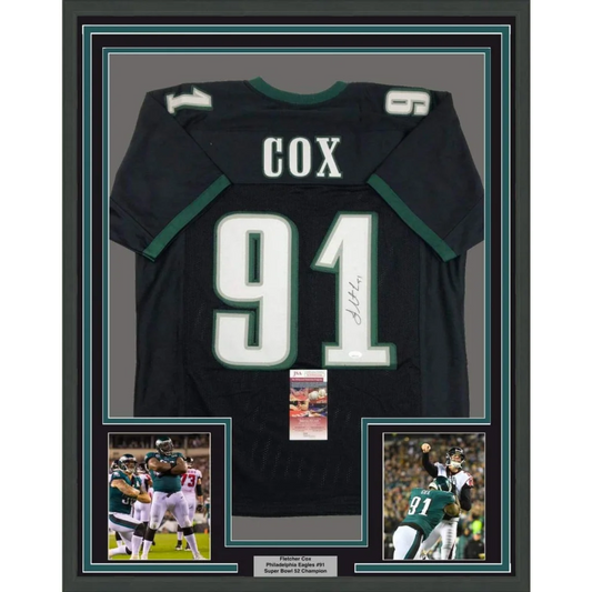 Fletcher Cox signed Philly jersey with JSA COA perfect for your man cave display