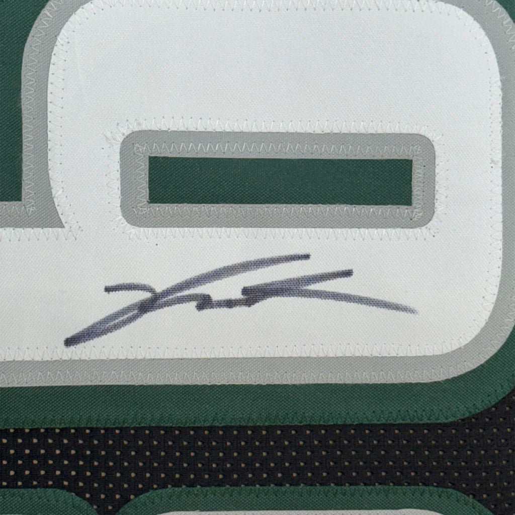 Autographed Jalen Carter Eagles jersey perfect for your man cave decor