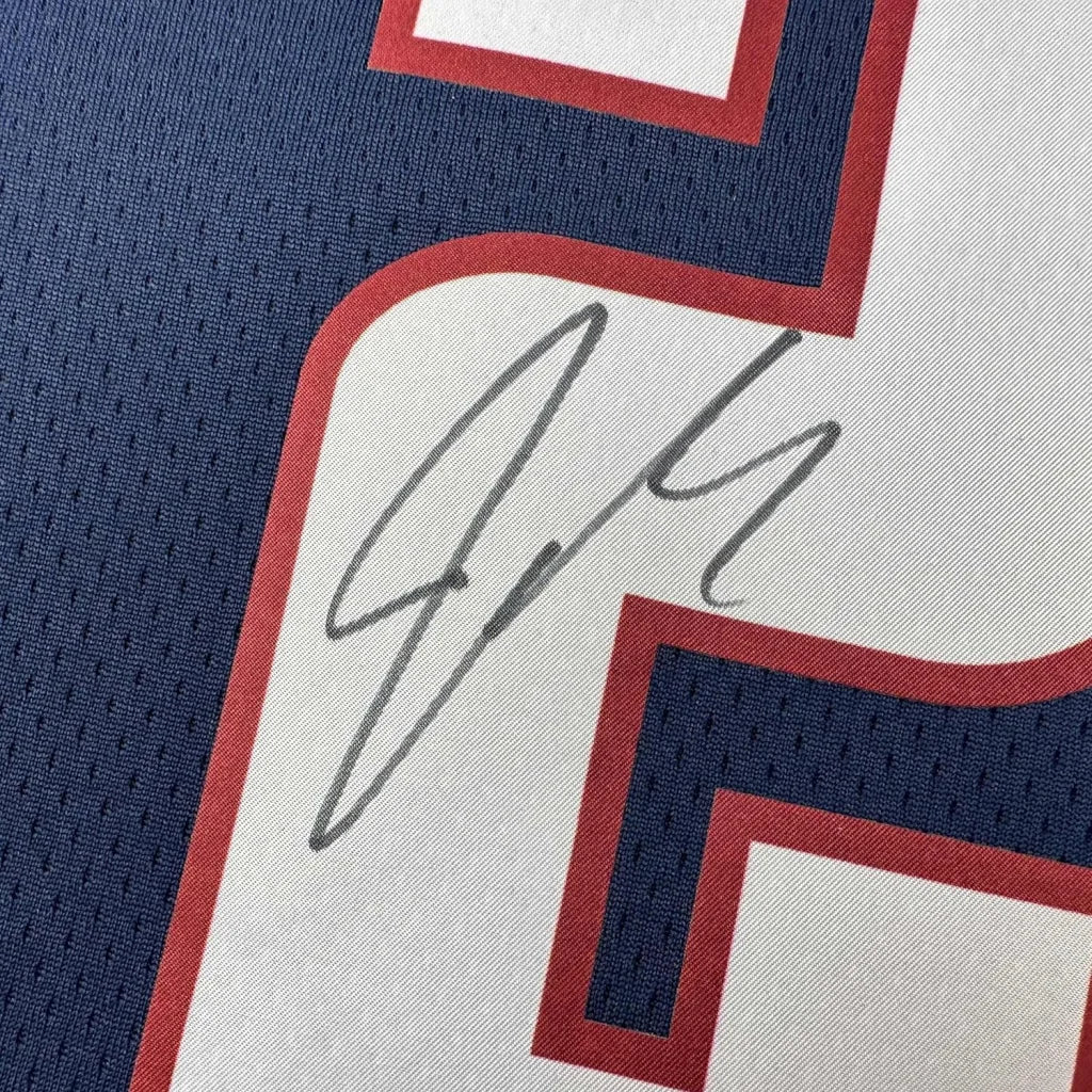 Framed Autographed Jamal Murray 35x39 Denver Nuggets Blue Authentic Swingman Basketball Jersey Fanatics COA | Certified Authentic Signed Memorabilia | vintageantiquesgifts.com