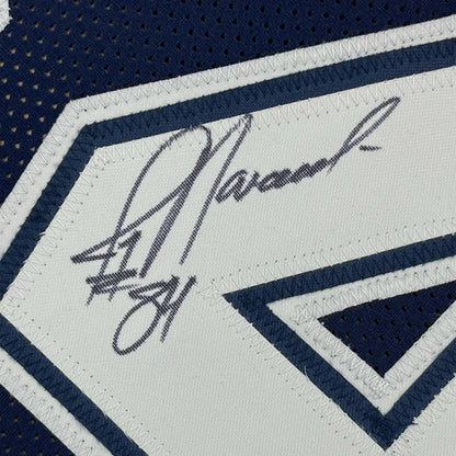 Autographed Jay Novacek jersey with player number, perfect for your man cave decor