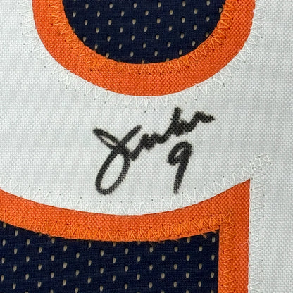 Autographed Jim McMahon Bears jersey with stitched numbers perfect for your man cave