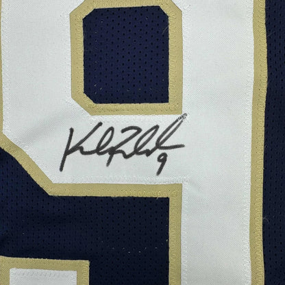 Autographed Number 9 Sports Jersey ready to hang on your wall