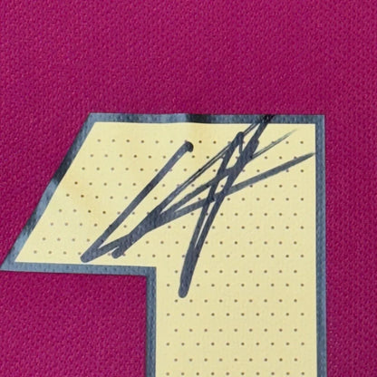 Professionally framed Lamine Yamal Barcelona jersey with Beckett BAS COA and signature