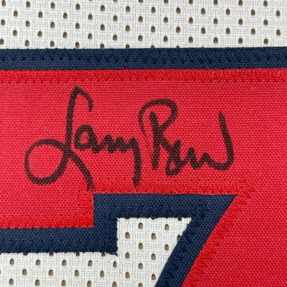 Framed autographed Larry Bird USA 1992 Dream Team jersey with JSA COA