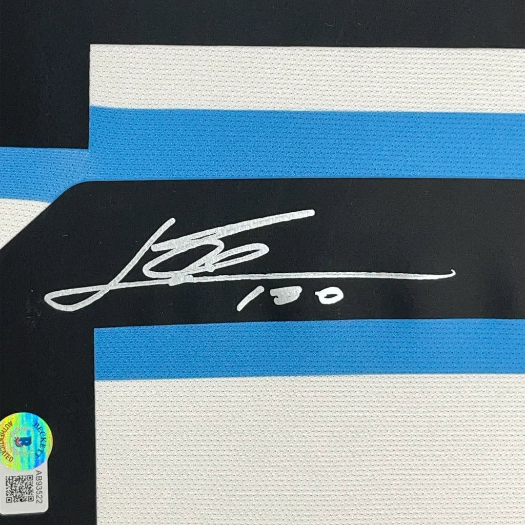 Authentic Lionel Messi signed jersey with limited edition number and Beckett certificate