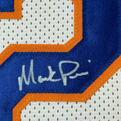 Framed autographed Mark Price Cleveland white basketball jersey with JSA COA