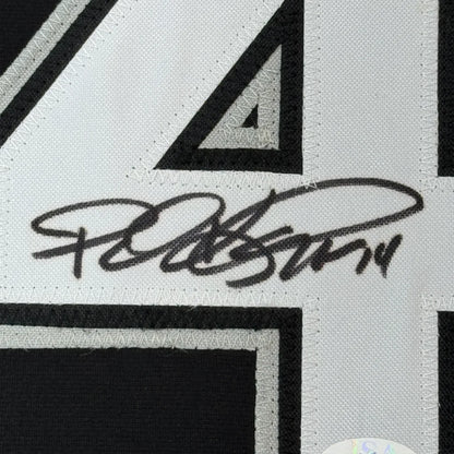 Framed Autographed Paul Konerko 35x39 Chicago Black Baseball Jersey JSA COA | Certified Authentic Signed Memorabilia | vintageantiquesgifts.com