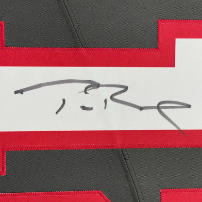Framed autographed Tom Brady Tampa Bay Buccaneers Nike jersey