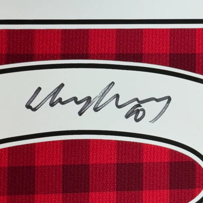 Framed Autographed Wayne Rooney 35x39 Manchester United Red Checkered Soccer Jersey Beckett BAS COA | Certified Authentic Signed Memorabilia | vintageantiquesgifts.com