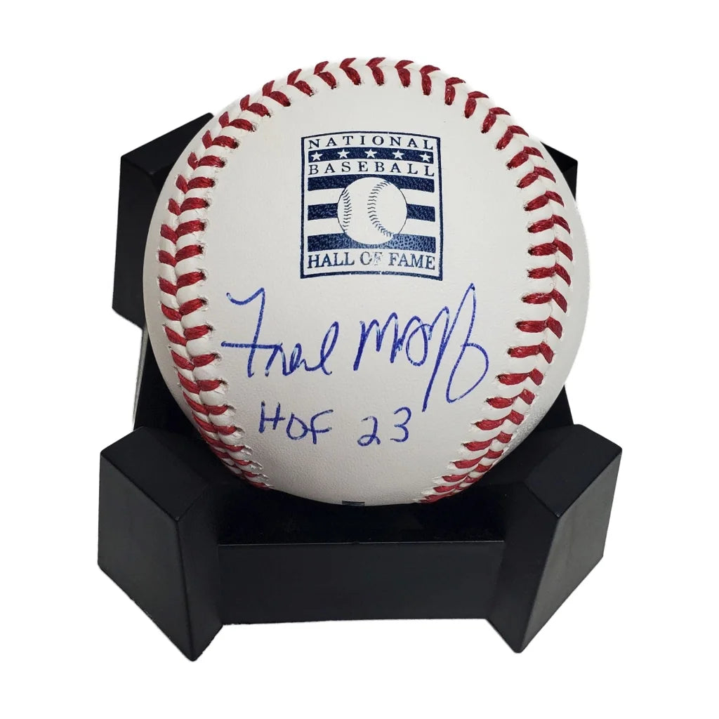 Fred McGriff Signed HOF Inscription Baseball Authenticated | Creative Sports | vintageantiquesgifts.com