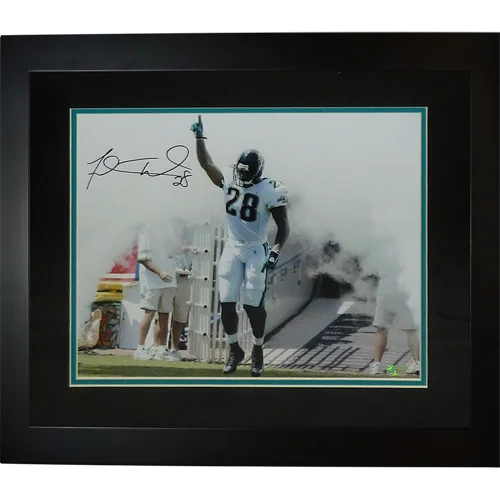 Fred Taylor signed deluxe framed 11x14 photo Jaguars legend