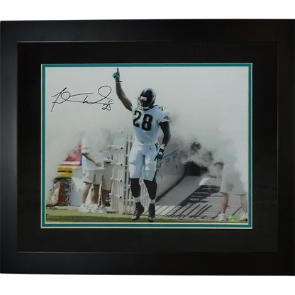 Fred Taylor signed deluxe framed 11x14 photo Jaguars legend