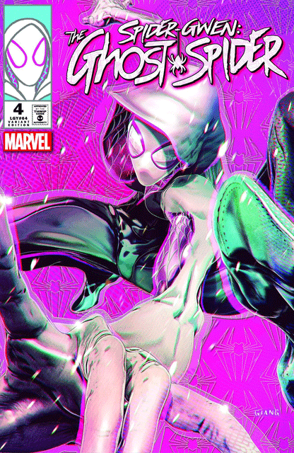 Graded 9.8 Fresh Start Print Run Spider Gwen Ghost Spider #4 in green silver costume