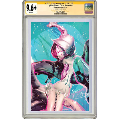 Fresh Start print run Spider-Gwen Ghost-Spider #4 CGC 9.8 signed by Ryan Stegman