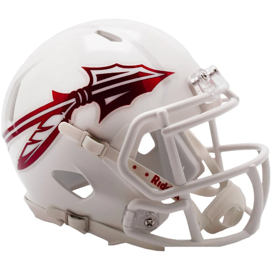 FSU 2022 White Alternate Mini Football Helmet Riddell Speed | Creative Sports | vintageantiquesgifts.com