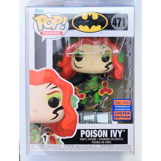 Funko Pop Poison Ivy 2023 Convention Exclusive vinyl figure with protector