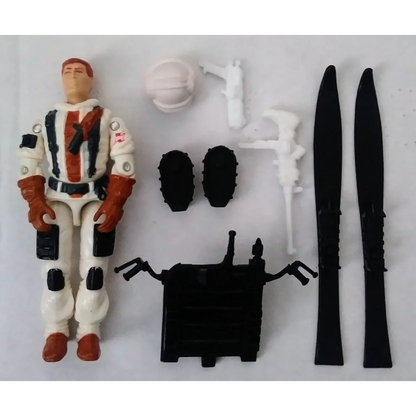 G.I. Joe Blizzard arctic attack soldier action figure in white orange black spacesuit