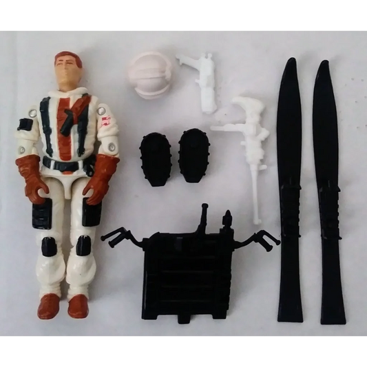 G.I. Joe Blizzard arctic attack soldier action figure in white orange black spacesuit