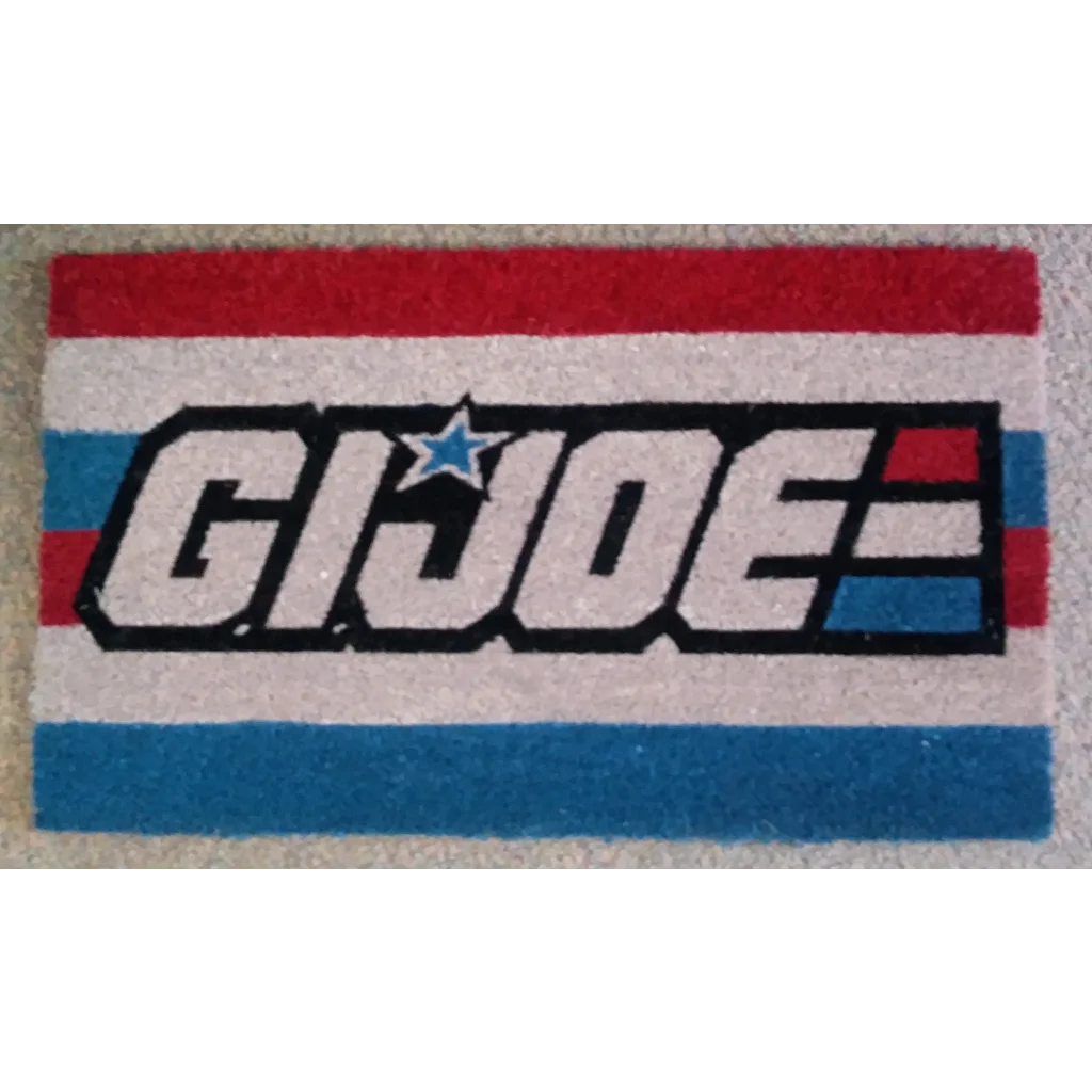 G.I. Joe welcome mat from Pyramid America