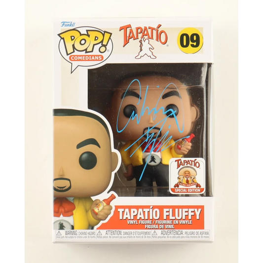 Gabriel Iglesias signed Tapatio Fluffy Funko Pop special edition