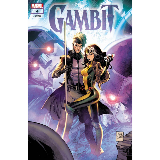 Marvel comic book with Gambit and Rogue from Chris Claremont Sid Kotian Wild Adventure