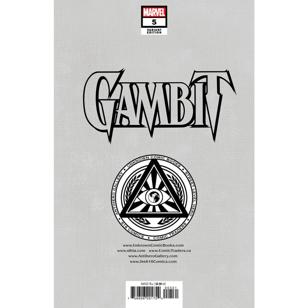 Variant edition comic book with grayscale cover from Unknown Comics Ivan, graded blue label good things