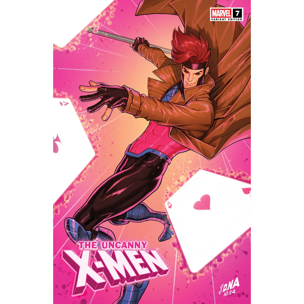 X-Men Gambit Strikes David Nakayama exclusive variant comic cover