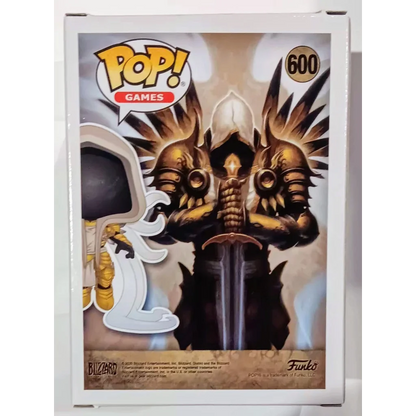Tyrael Diablo Games Funko Pop gold angel figure model 600 skull design