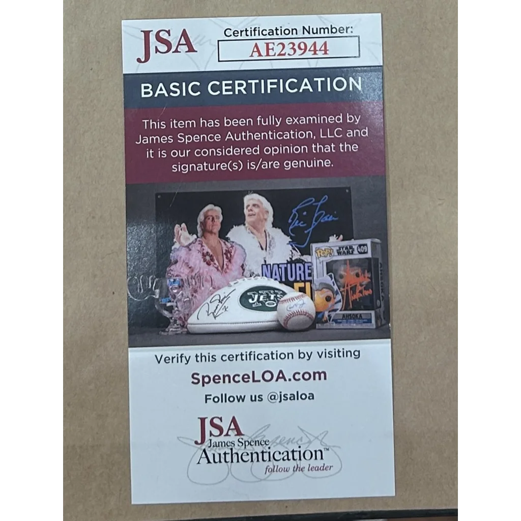 Garth Brooks signed deluxe framed piece with JSA basic certification card