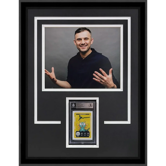 Gary Vaynerchuk autographed Vee Friends Trading deluxe framed with photo