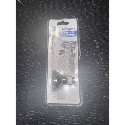 GE 61142 GU10 35W indoor floodlight light bulb in clear plastic package