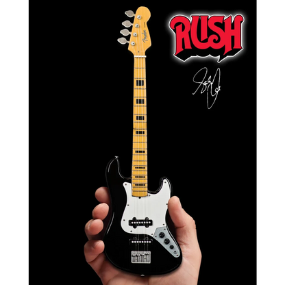 Geddy Lee Rush Bass Mini Guitar Case Gift by Axe Heaven®