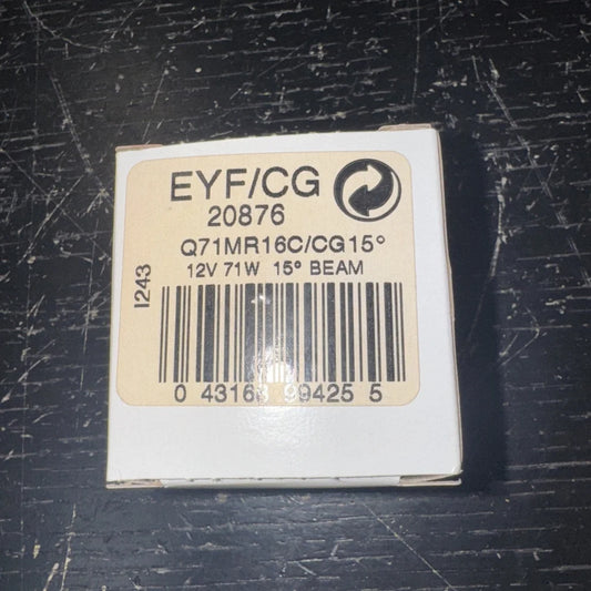 General Electric Q71MR16C/CG15 12V 71W spotlight box