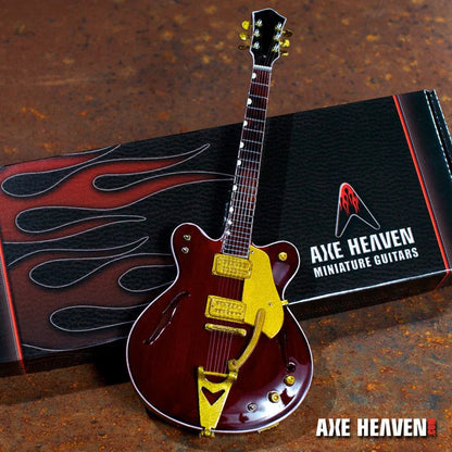 Mini cherry Gretsch axe heaven® rosewood hollow body guitar replica