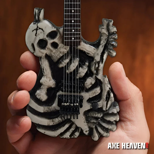 George Lynch Skull & Bones Axe Heaven® guitar replica pendant necklace