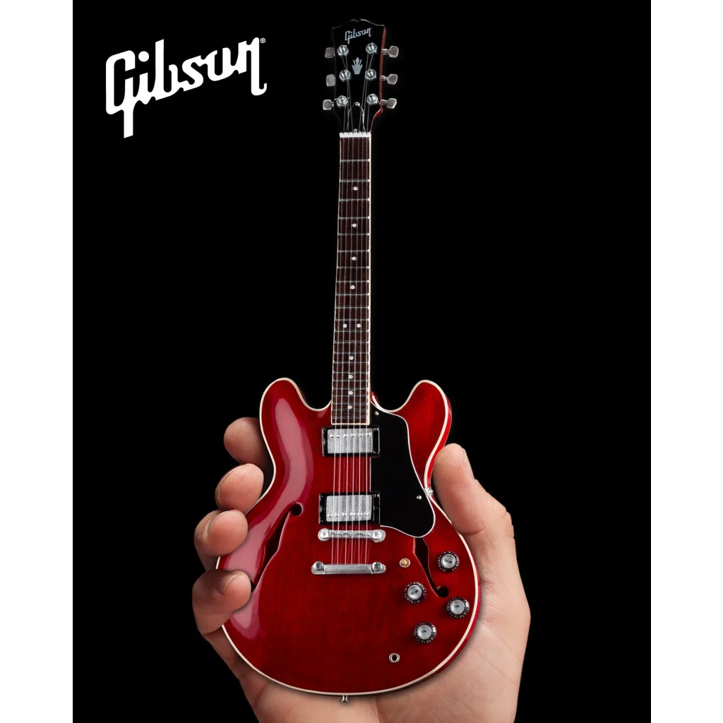 Gibson ES-335 faded cherry mini guitar by Axe Heaven