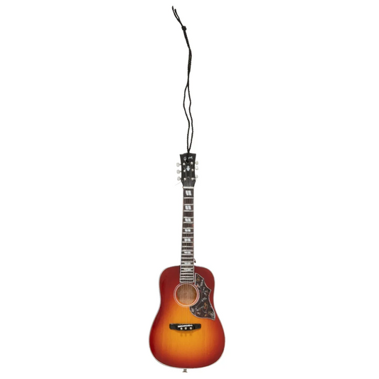 Axe Heaven Cherry Sunburst Hummingbird Miniature Replica Guitar