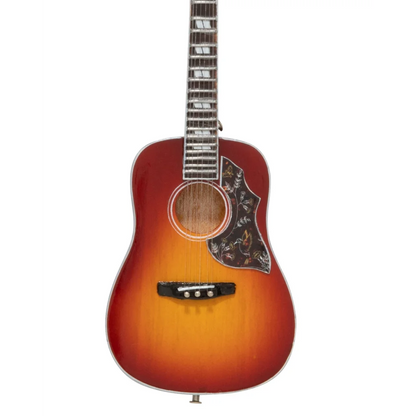 Axe Heaven Cherry Sunburst Hummingbird Miniature Replica Guitar