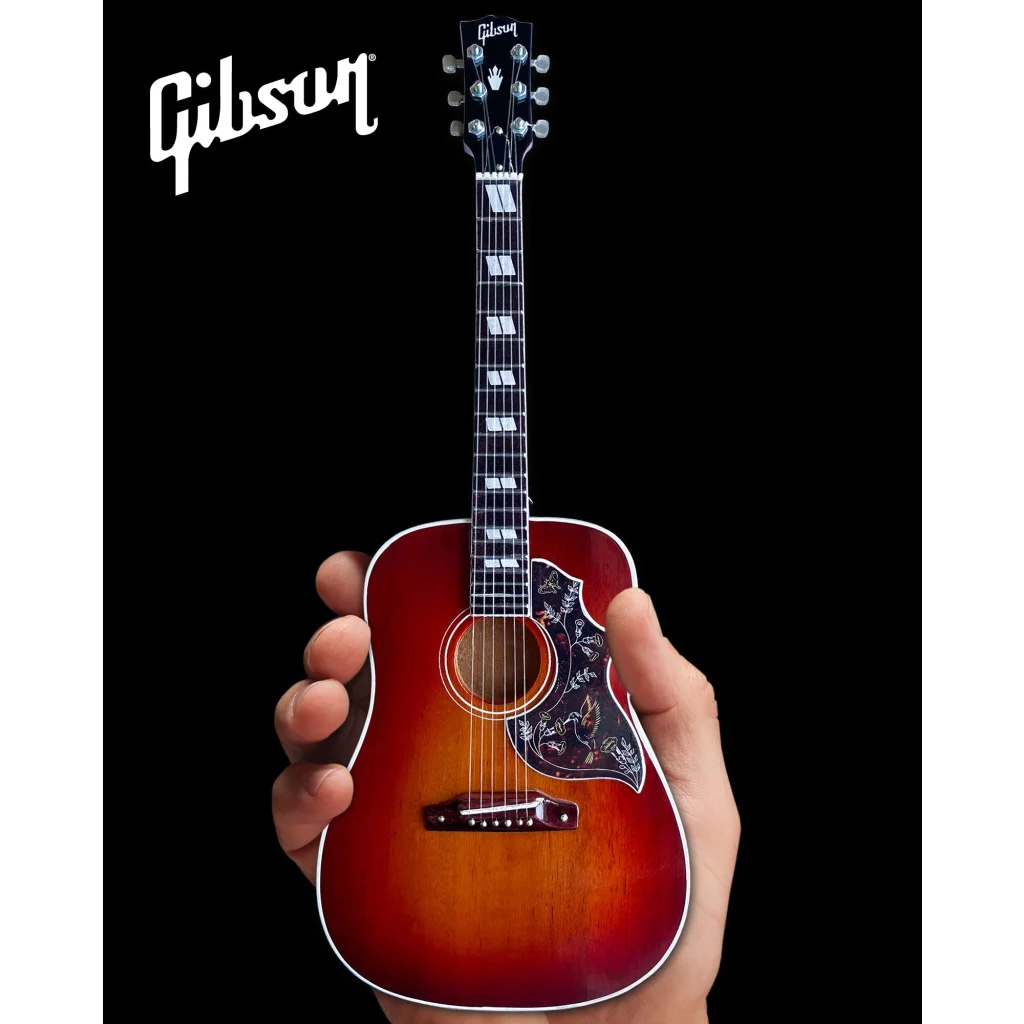 Axe Heaven Gibson Hummingbird guitar model miniature replica