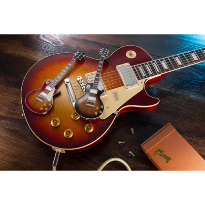 Axe Heaven Les Paul guitar model miniature replica in sunburst