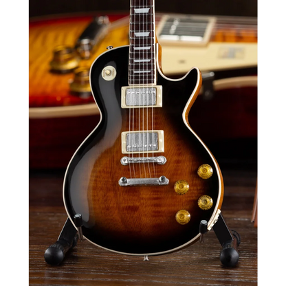 Axe Heaven Les Paul guitar model miniature replica in sunburst